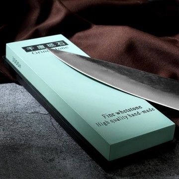 千唐磨刀石超細家用菜刀開刃油石精磨鏡面專用砥石加硬耐磨下鐵快