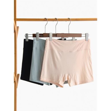 大碼平角內褲女士 莫代爾薄款透氣胖mm加長襠不卡襠高腰內褲夏季