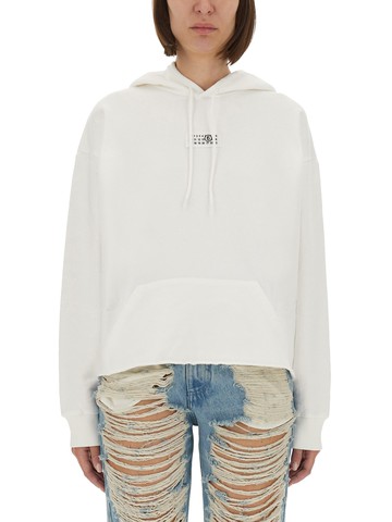 mm6 maison margiela sweatshirt with logo