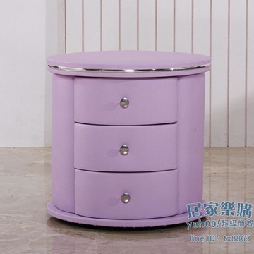 床頭櫃 床頭櫃輕奢風簡約現代臥室經濟型床邊小型櫃子儲物歐式皮質收納櫃【摩可美家】