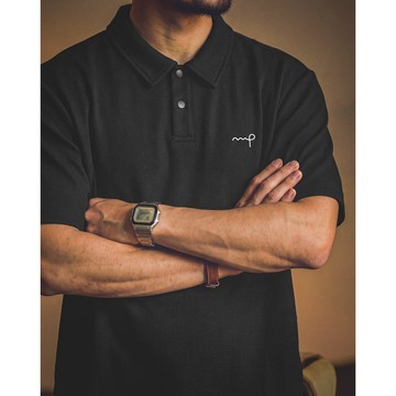 Wuluwear 男士索羅娜華夫格POLO衫夏季抗菌防晒透氣中青年通勤休閒翻領短袖