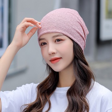 季節新款 ins 薄款透氣 純色針織帽 包頭帽 冷帽 月子帽 百搭堆堆帽 男女帽 73992