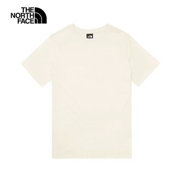 女款米白色短袖T恤｜8GWFQLI