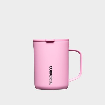 CORKCICLE 三層真空咖啡杯 475ML-櫻花粉