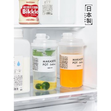 日本進口冷淬杯冷水壺冰箱冷藏果汁茶瓶隨身便攜密封冷泡杯涼水壺