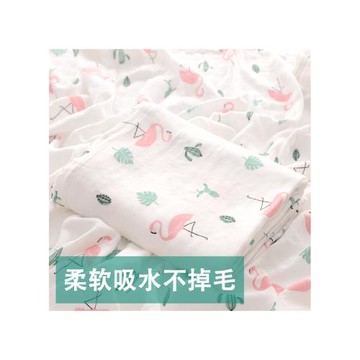 兩層竹棉紗布浴巾蓋被大人女薄款夏天ins風長款裹身體兒童加大號