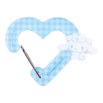 asdfkitty*大耳狗心型壓克力扣環/鑰匙圈-日本正版商品
