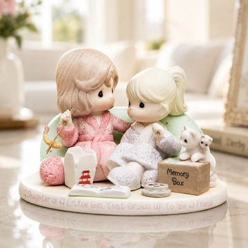 美國Precious Moments 與媽媽一起分享 水滴娃娃母愛禮物