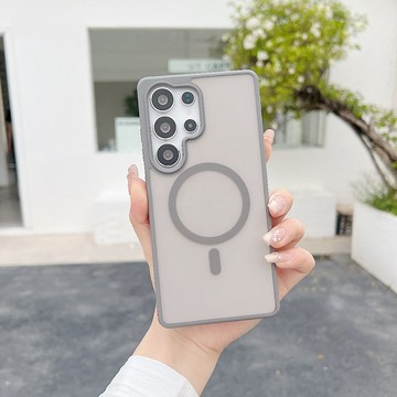 防滑邊框 MagSafe磁吸 手機殼 防摔殼 適用於 三星Galaxy S26 S25 S24 FE S23 Ultra