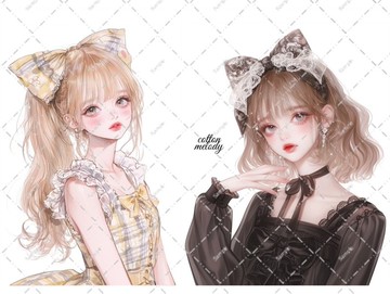 原創貼紙 No.5828 人物貼紙 原創貼紙 人物貼紙 女孩貼紙 原創人物貼紙