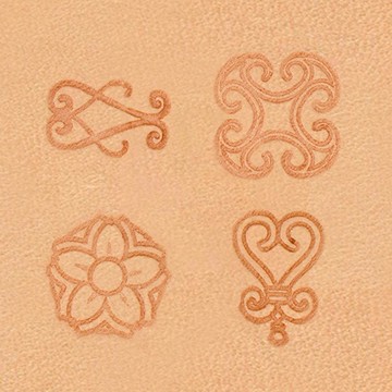 IVAN 復古線條印花工具4件組 69032-00