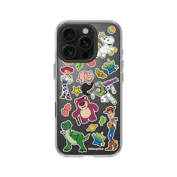 iPhone 16 Pro Clear Case（相機按鈕） 透明 - 迪士尼-玩具總動員 Toy Story - 玩具總動員 - 30週年紀念角色集合