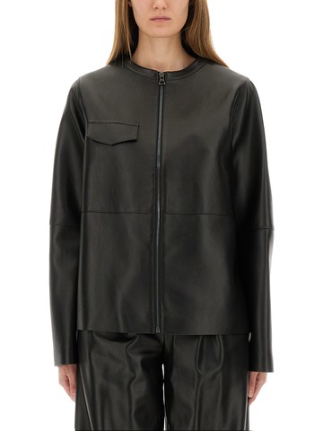 zona20 milano leather "cartago" jacket
