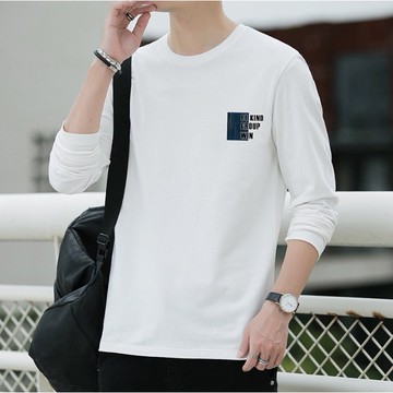 韓版長T長袖上衣 長T 長袖T恤男 男生上衣長袖 男生長袖 (BTI35【FIZZE】