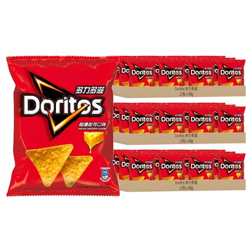 Doritos 多力多滋 玉米片 超濃起司  68g  36個