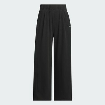 Adidas 愛迪達 Sfl Wide Pnt KH2639 女 長褲 運動長褲 休閒長褲 黑 亞版 寬版褲管