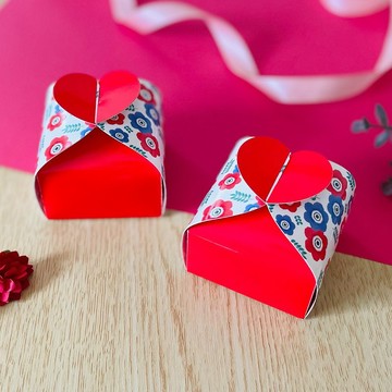 銀蓮花婚禮小物禮品盒〈3 入〉包裝 盒子 小物 包裝 情人節 婚禮 結婚