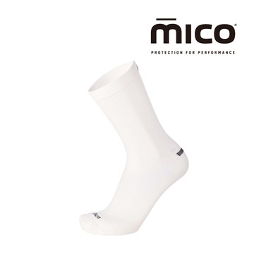 MICO 輕量中筒自行車襪 /S-XL/ CA1314 /001白色