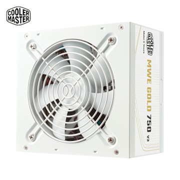 Cooler Master MWE GOLD 750W V3 ATX3.1 直出線 金牌 750w 電源供應器 白色