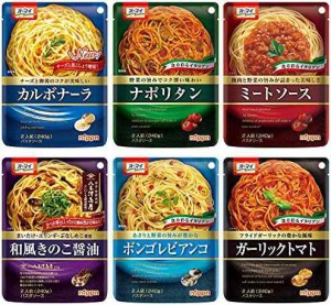 ニップン オーマイ パスタソース オーマイ カルボナーラ240g、ナポリタン240g、ミートソース240g、和風きのこ?油240g、ボンゴレビアンコ2