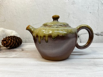 手作 手捏陶 柴燒壺 柴燒茶壺