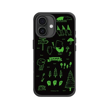 iPhone 16 SolidX 黑 - 馬來貘 Laimo - LAIMO的魔幻森林_黑夜