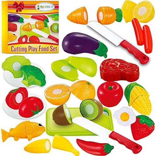 Cuttable play hot sale food