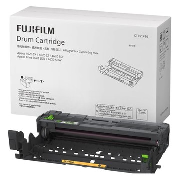 FUJIFILM 富士 原廠感光鼓DrumCartridge AP4620/A4620 CT351436 光股 73K  1個  黑色