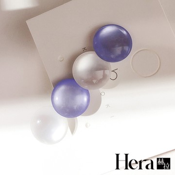 【HERA赫拉】撞色系貓眼石鴨嘴夾/邊夾-3款