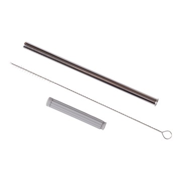 #304不鏽鋼吸管套組附刷適16~22cm