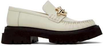 Ferragamo 灰白色 Ingrid 乐福鞋