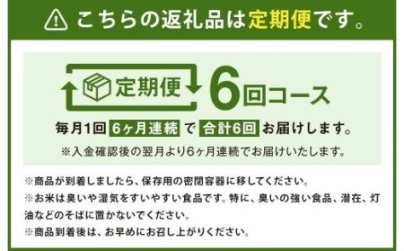 熊本県菊池産 ヒノヒカリ 無洗米 計60kg（5kg×2袋×6回）精米 お米 白米