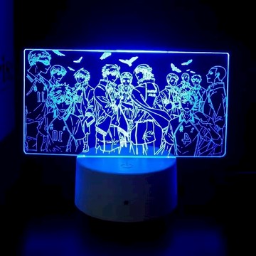【新品上新】🔥最後一天 限時特使 排球少年影山飛熊日向翔陽手辦動漫周邊桌面擺件LED小夜燈