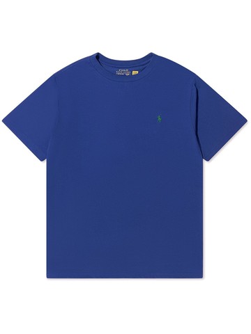 Ralph Lauren Kids - Polo Pony-embroidered T-shirt - kids - Cotton - 8 - Blue