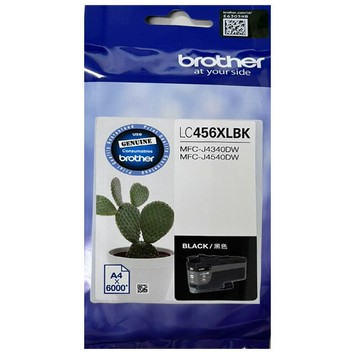 Brother LC456XL-BK 原廠黑色高容量墨水匣(適用:MFC-J4340DW/J4540DW)