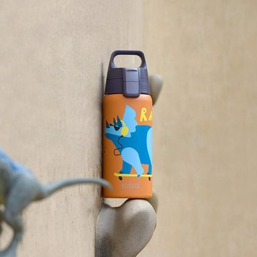 瑞士百年 SIGG Shield 三層超輕保溫瓶 500ml / 童趣系列 滑板三角龍