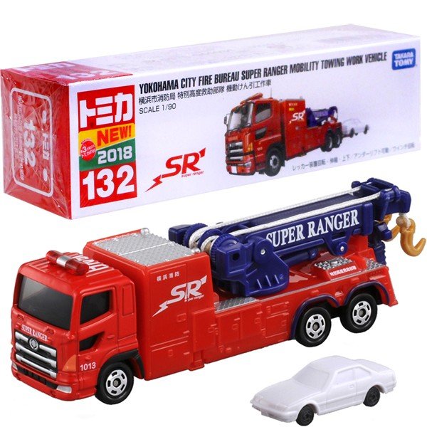 ロングタイプトミカ No 132 横浜市消防局 特別高度救助部隊 機動けん引工作車 箱 ミニカー 通販 Lineポイント最大0 5 Get Lineショッピング