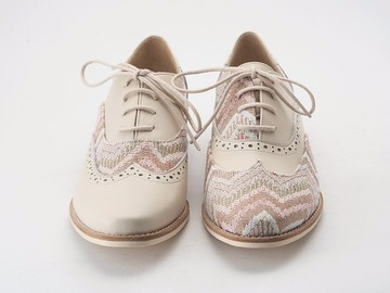 愛花牛津鞋- page1