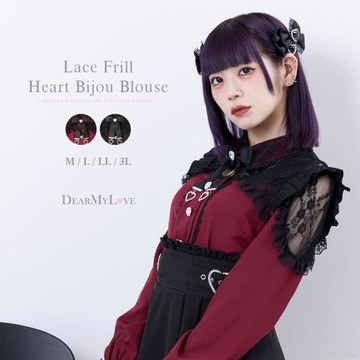 新款甜美日系襯衫百搭蕾絲拼接Lolita襯衣精致重工鉆扣蝴蝶結