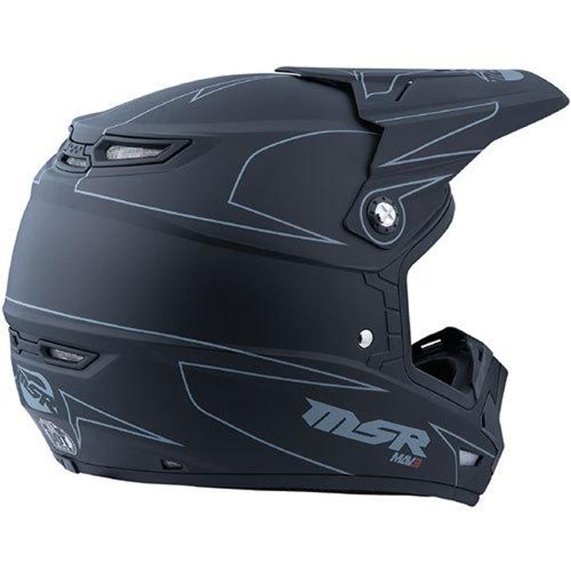 全品10%+1000円☆12/5(木)限定／MSR エムエスアール MAV 3 PINSTRIPE Helmet オフロード モトクロス ヘルメット白  おすすめ 街乗り | LINEブランドカタログ