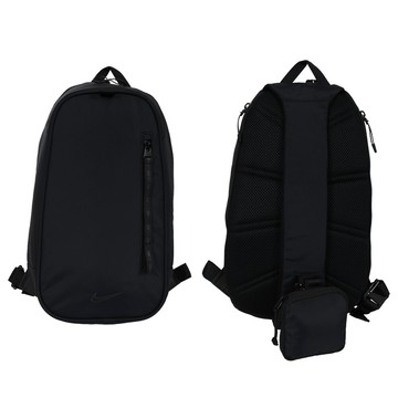 nike 中型斜背包-臀包 斜背包 側背包 黑