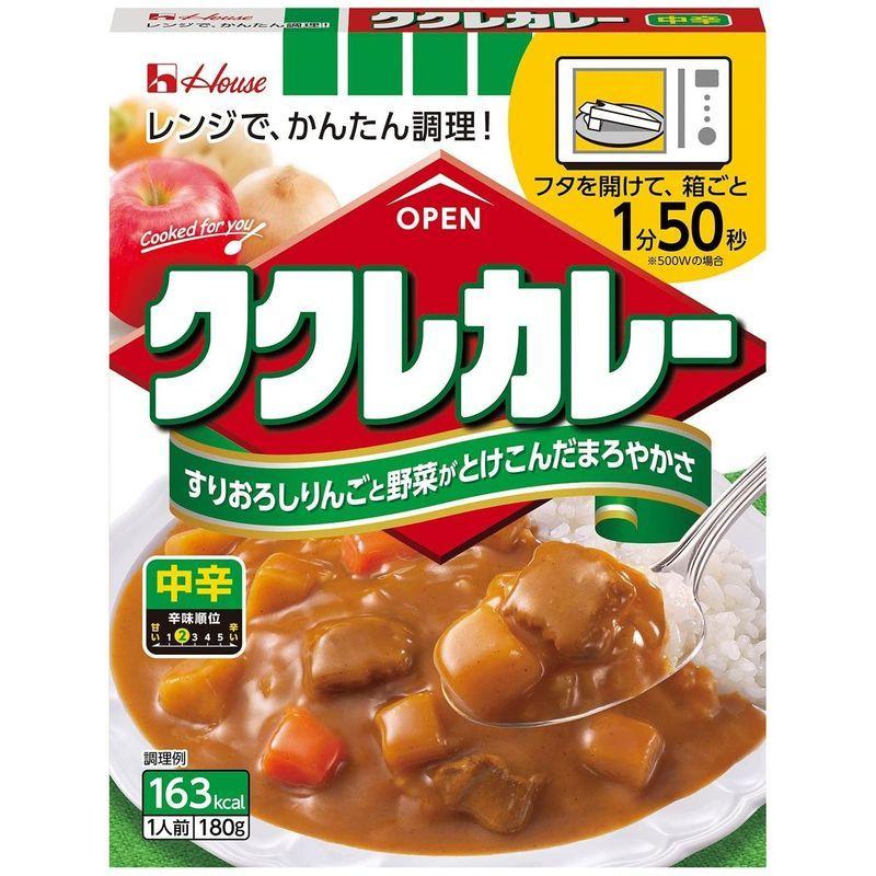 ハウス ククレカレー 中辛 180g×5個