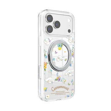 iPhone 17 Pro Max apbs軍規防摔旋轉立架磁吸殼-大耳狗