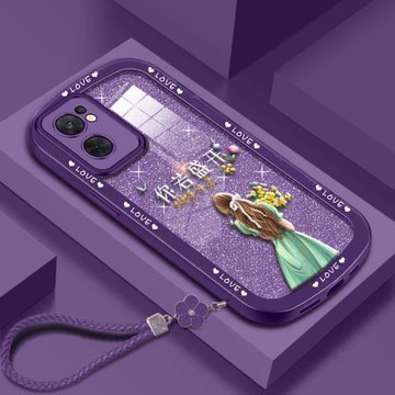 適用于OPPOReno7手機殼Reno7Pro保護套reno6潮reno6pro硅膠防摔簡約閃粉網紅新款創意時尚鏡頭全包透明女軟殼