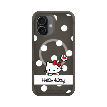 iPhone 17 AirX 本質黑 - 三麗鷗-Hello Kitty - 普普風圓點