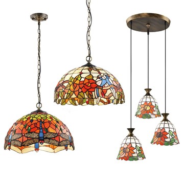 第凡內玻璃吊燈 F122-06-70821、70822、70823