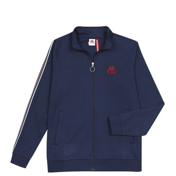 KAPPA義大利 舒適中性針織外套 丈青 341B6VWB29