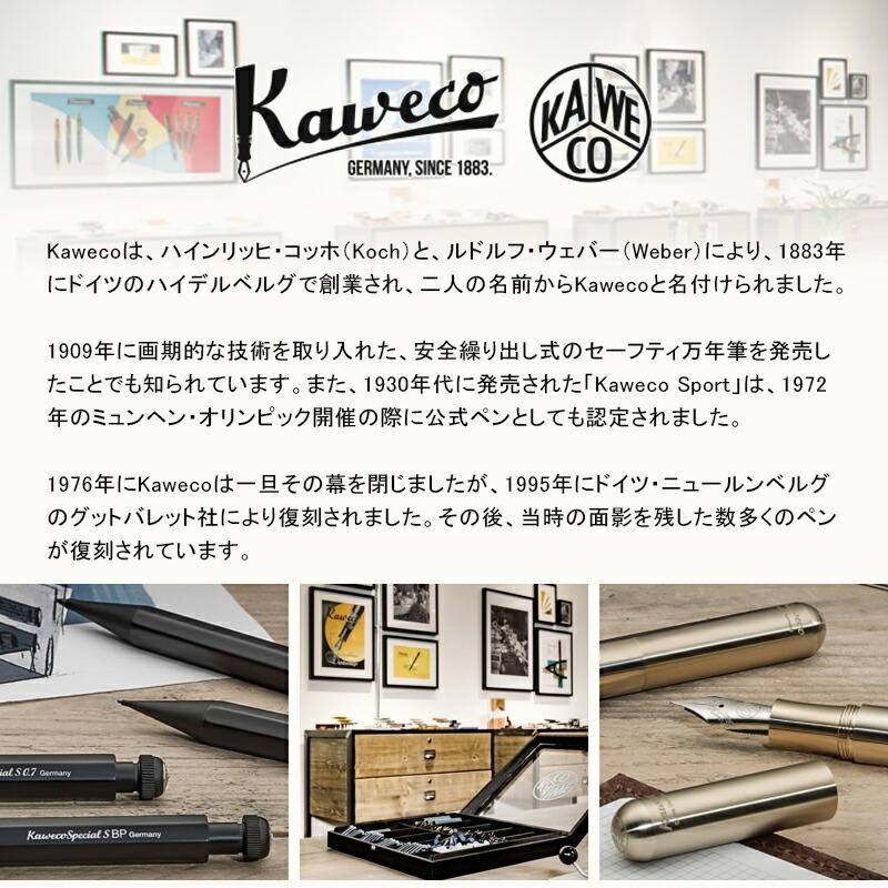 カヴェコ KAWECO 万年筆 コレクション collection シアン Cyan 限定