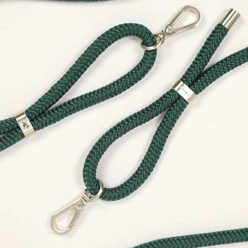 法國 隨行時尚 純色掛繩手機背帶 綠