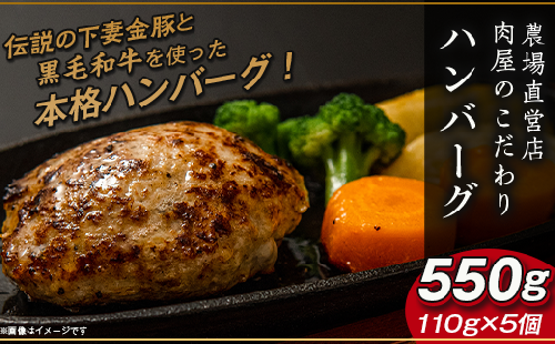 22-10肉屋のこだわりハンバーグ5個